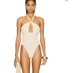 Tularosa Maiori One Piece Halter Swimsuit